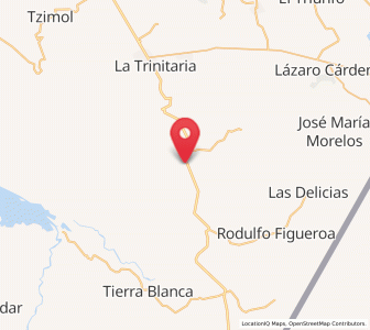 Map of San Francisco de Asís, Chiapas