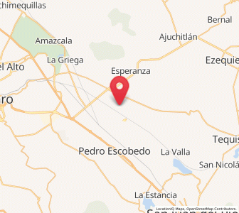 Map of San Francisco, Querétaro