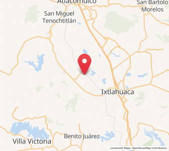 Map of San Ignacio del Pedregal, México