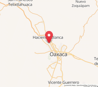 Map of San Jerónimo Yahuiche, Oaxaca