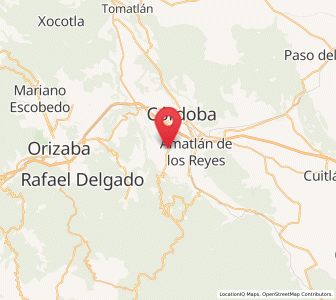 Map of San José de Tapia, Veracruz
