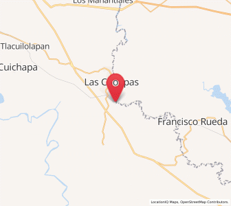 Map of San José del Carmen, Veracruz
