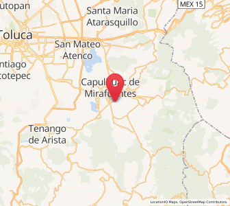 Map of San José Mezapa Sección I, México