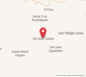 Map of San Juan Sautla, Oaxaca