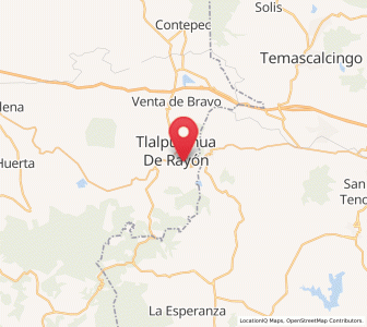 Map of San Juan Tlalpujahuilla (Tlalpujahuilla), Michoacán