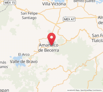 Map of San Lucas, México