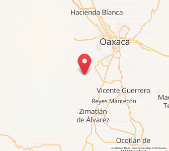 Map of San Lucas Tlanichico, Oaxaca