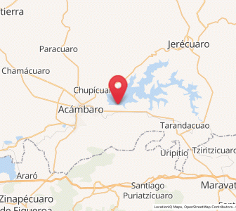 Map of San Miguel, Guanajuato