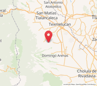 Map of San Nicolás Zecalacoayan, Puebla