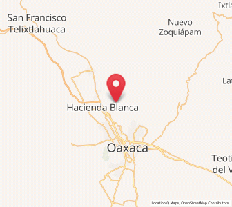 Map of San Pablo Etla, Oaxaca