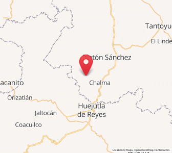 Map of San Pedro Coyutla, Veracruz