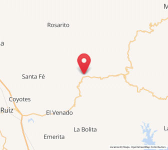 Map of San Pedro Ixcatan, Nayarit