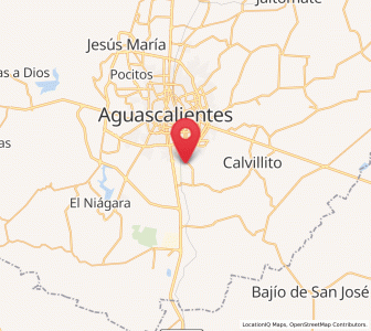 Map of San Sebastián [Fraccionamiento], Aguascalientes