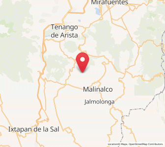 Map of San Simonito, México