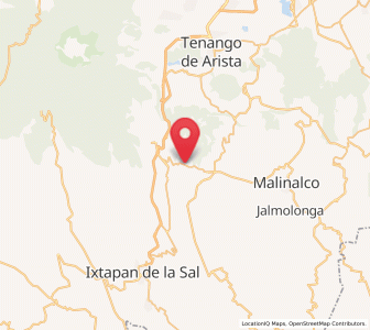 Map of Santa Ana Ixtlahuatzingo (Santa Ana), México