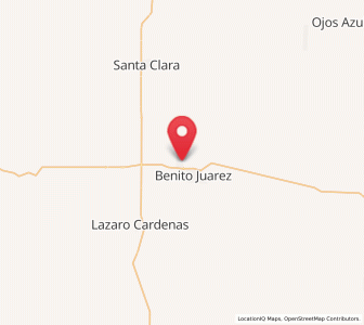 Map of Santa Catalina de Villela, Chihuahua