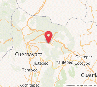 Map of Santa Catarina, Morelos