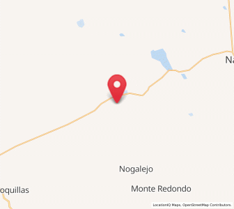 Map of Santa Gertrudis (La Hacienda), Chihuahua