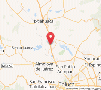 Map of Santa Juana Segunda Sección, México