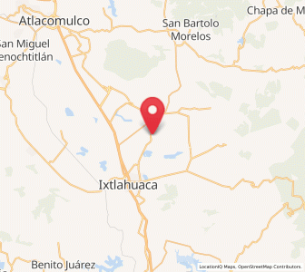 Map of Santa María del Llano, México