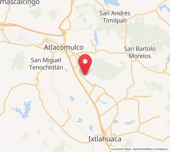 Map of Santa María Endare, México