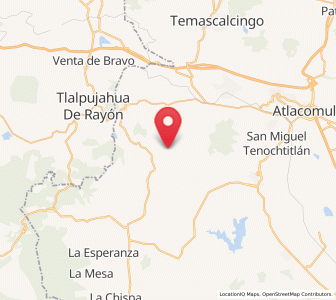 Map of Santa Rita de la Cuesta, México