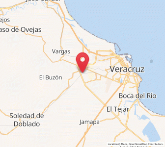 Map of Santa Rita, Veracruz