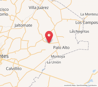 Map of Santa Rosa (El Huizache), Aguascalientes