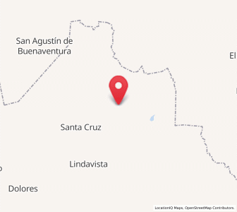 Map of Santa Teresa, Nayarit