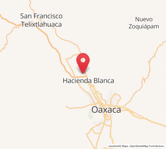 Map of Santiago Etla, Oaxaca