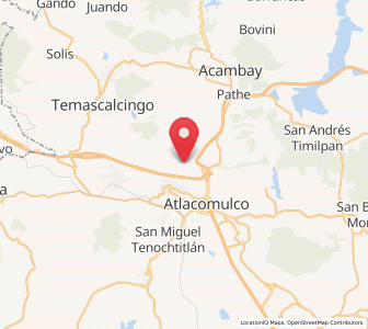 Map of Santo Domingo Shomege (Shomege), México