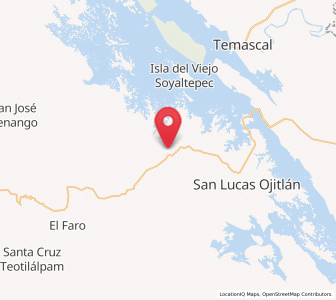 Map of Sección los Roques, Oaxaca