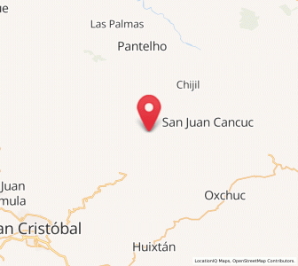 Map of Sibaniljá Pocolum, Chiapas