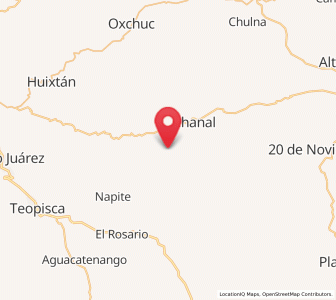 Map of Siberia, Chiapas