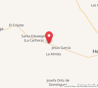 Map of Siempre Viva, Sonora