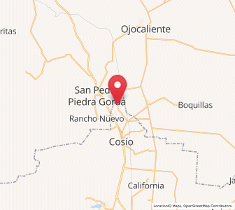 Map of Soledad de Arriba, Aguascalientes