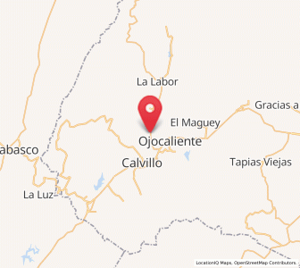 Map of Solidaridad [Fraccionamiento], Aguascalientes
