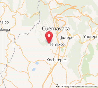 Map of Solidaridad, Morelos