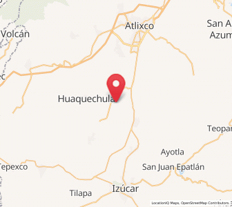 Map of Soto y Gama, Puebla