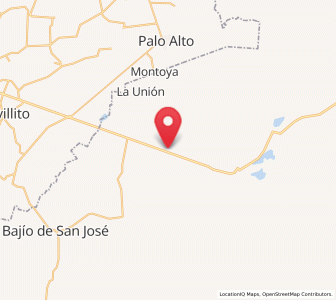 Map of Tacubaya, Jalisco