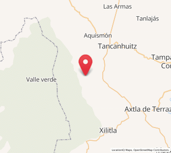 Map of Tampajal, San Luis Potosí