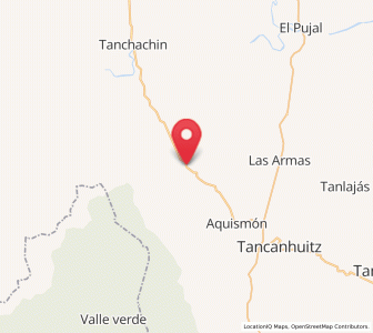 Map of Tampemoche, San Luis Potosí