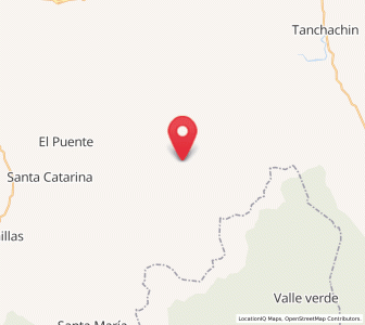 Map of Tanlacut (Labor Zapata), San Luis Potosí