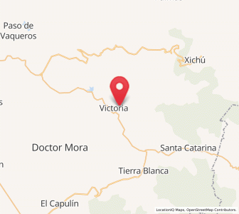 Map of Tasajillo, Guanajuato