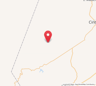 Map of Tehuacán, Chiapas