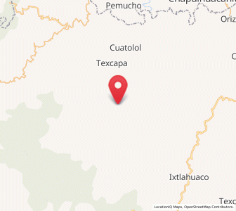 Map of Tepehuacán de Guerrero, Hidalgo