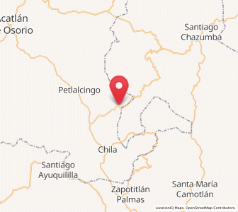 Map of Tepejillo, Puebla
