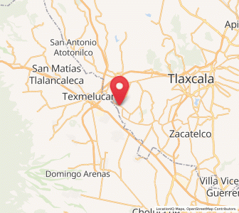 Map of Tepetitla, Tlaxcala