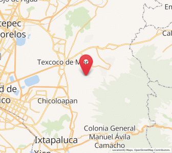 Map of Tequexquináhuac, México