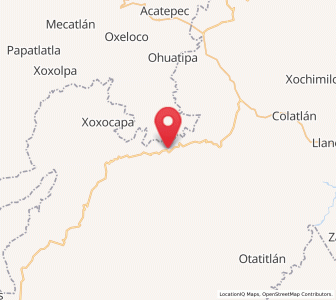 Map of Tetzacual, Veracruz